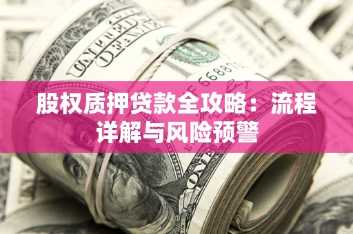 武汉股权质押贷款全攻略：流程详解与风险预警