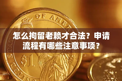 武汉怎么拘留老赖才合法？申请流程有哪些注意事项？