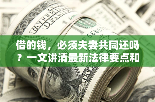 武汉借的钱，必须夫妻共同还吗？一文讲清最新法律要点和避坑指南