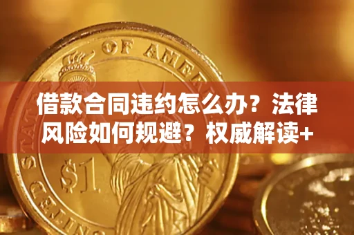 武汉借款合同违约怎么办？法律风险如何规避？权威解读+实用指南
