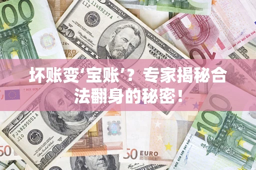 武汉坏账变‘宝账’？专家揭秘合法翻身的秘密！